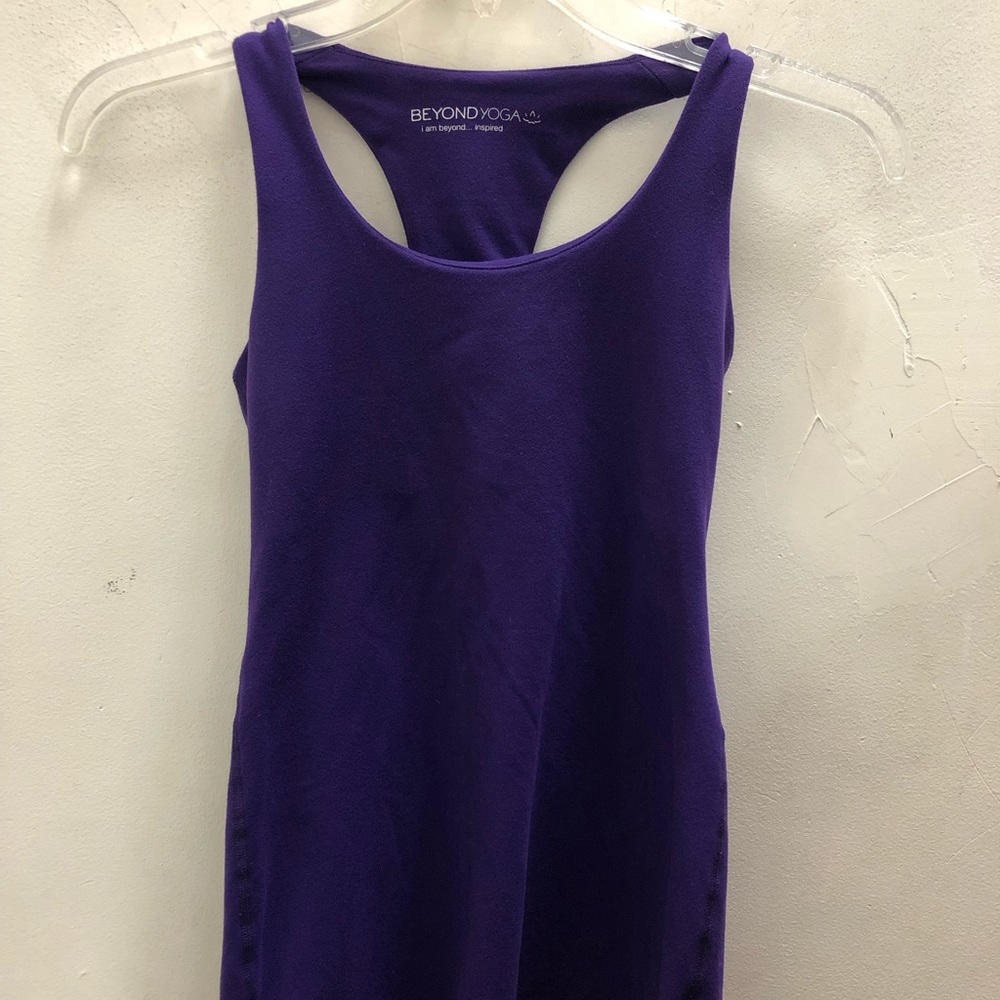 Beyond Yoga tank - purple